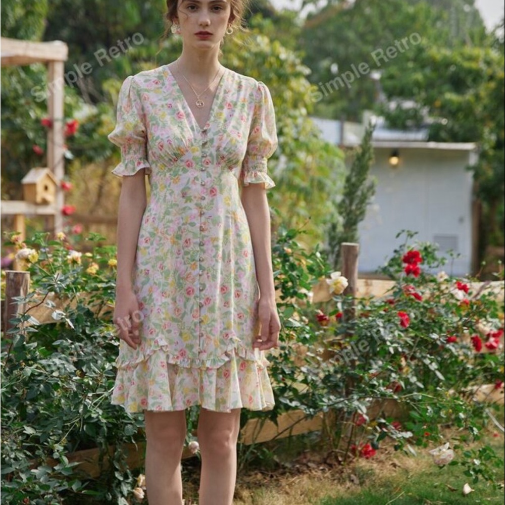 Floral Print Dress